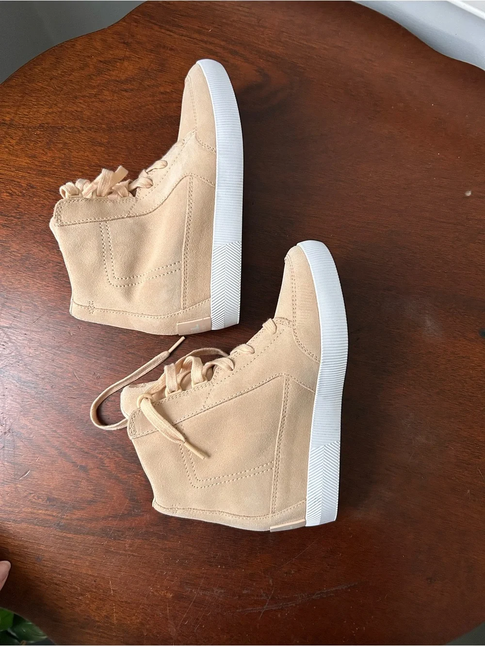 Sorel Out N About Waterproof Wedge Boots Nova Tan Beige -  Womens Size 7